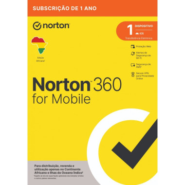 NORTON 360 MOBILE AF 1 USER 1 DEVICE 12MO