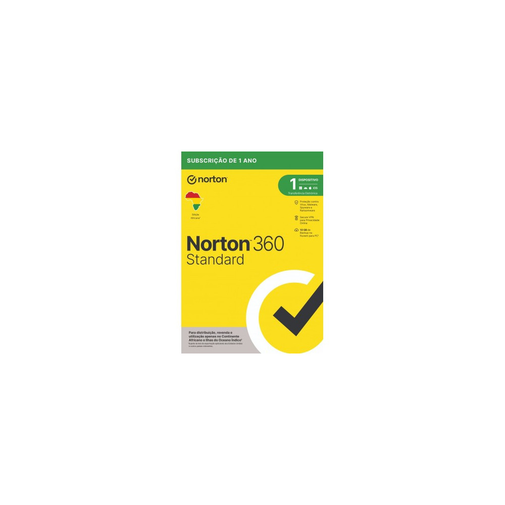 NORTON 360 STANDARD 10GB AF 1 USER 1 DEVICE 12MO