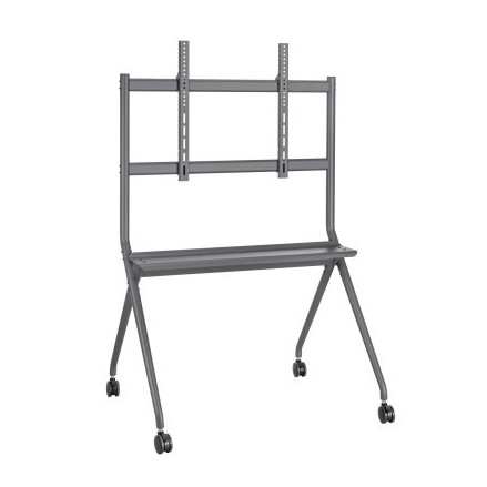 SUPORTE MÓVEL DE CHÃO EWENT P/ TV 50 A 86 MÁX 120KG