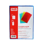 .ME CLASSIFICADOR A4 EM “L”  MAB AZUL (1/50)