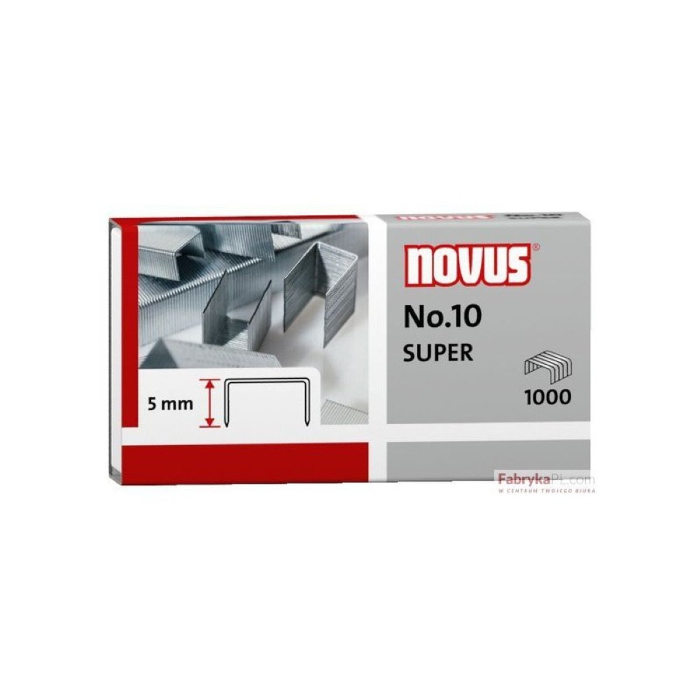 .ME AGRAFES NOVUS 10 CX.1000 (5MM)
