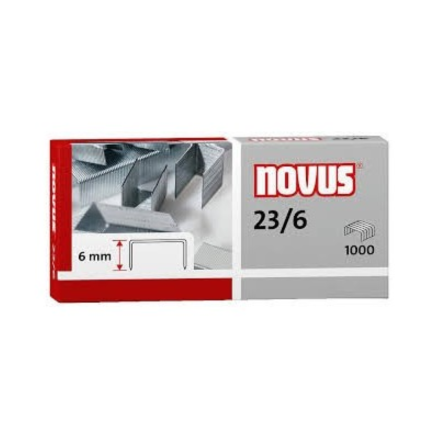 .ME AGRAFES NOVUS 23/6 CX. 1000 (1/50)