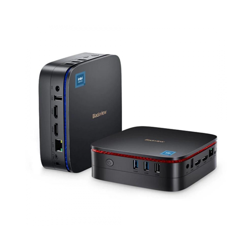 MINI PC BLACKVIEW MP60 N5095 W11 PRO 16GB+512 GB M.2 SSD WI-FI PRETO