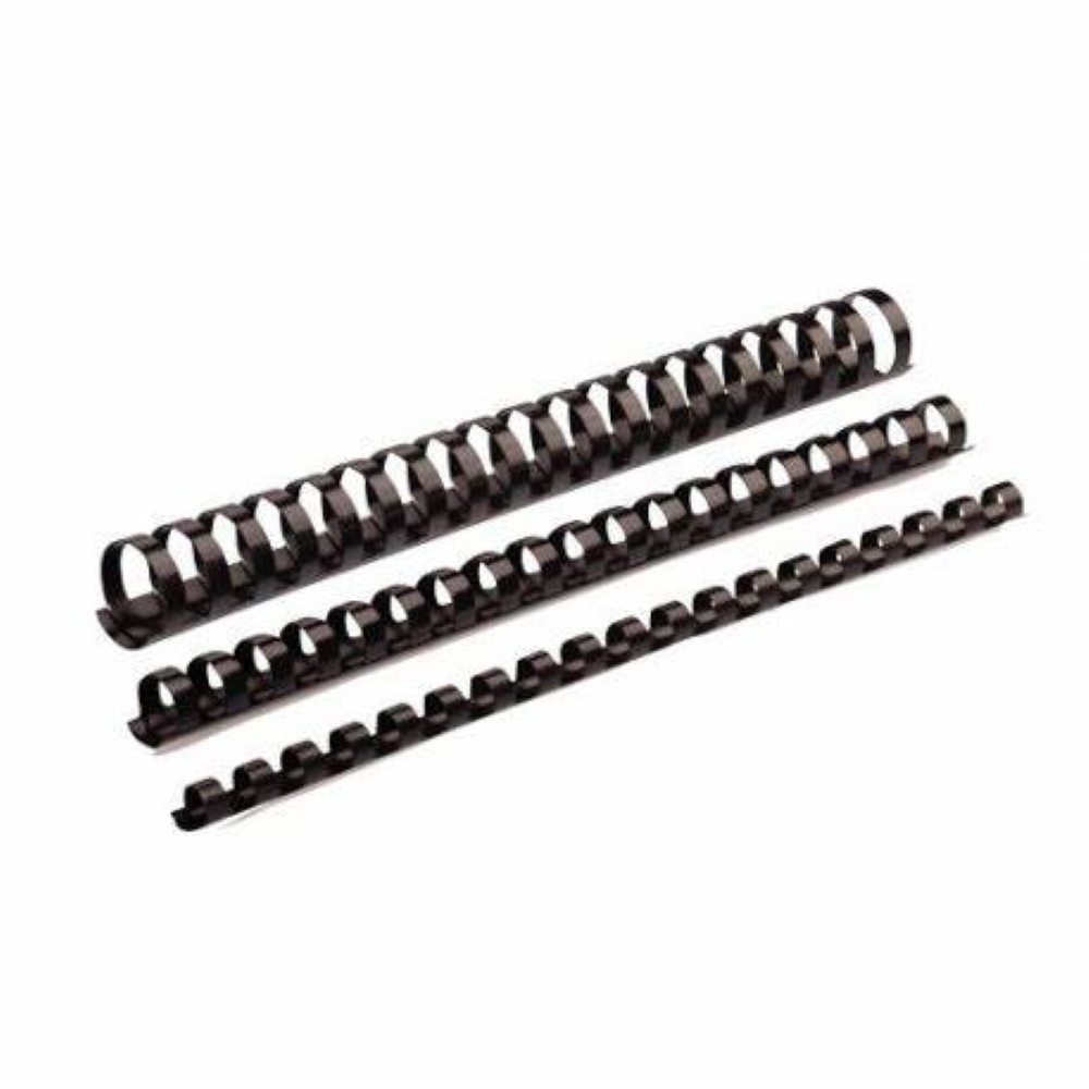 .ME ARGOLAS PLASTIC A4 19MM PRETO (1/100)