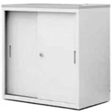 ARMARIO BAIXO 80X40X80CM PORTAS CORRER CHAPA