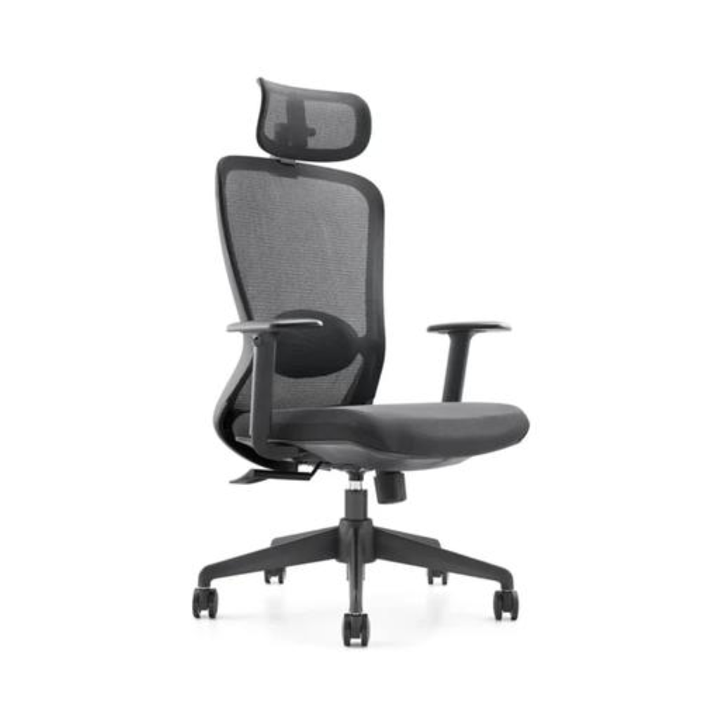 CADEIRA MESH HIGH BACK EXECUTIVE BLACK