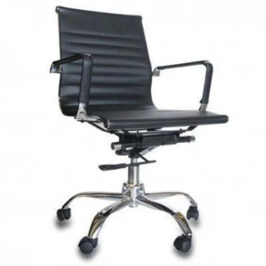 CADEIRA PU HIGH EXEC 2NIVEIS BK BIFMA