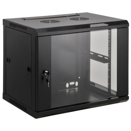 ARMARIO 15U 450X570 INT 19 AÇO (FP) PRETO
