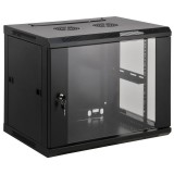 ARMARIO 15U 450X570 INT 19 AÇO (FP) PRETO