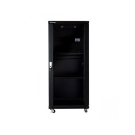 ARMARIO 33U 600X900 INT 19 AÇO PT 3PCS