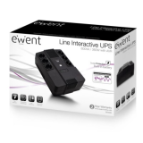 UPS EWENT 600W 6 PORTAS SCHUKO LINHA INTERATIVA