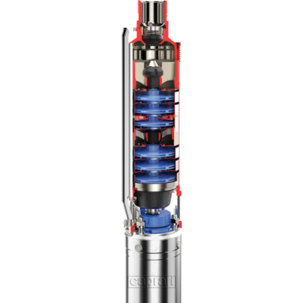 BOMBA SUBMERSIVEL CAPRARI E4XED25-4/25W 50-60HZ