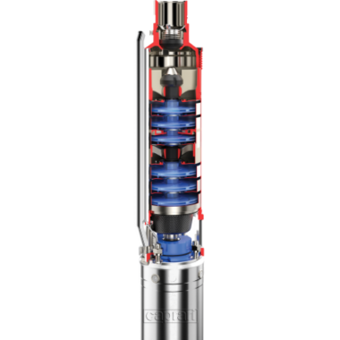 BOMBA SUBMERSIVEL CAPRARI E4XED25-4/25W 50-60HZ