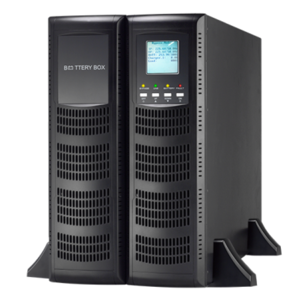 UPS  WINTECH 6 KVA ONLINE RM/TWR + BATT.PACK (2PCS)