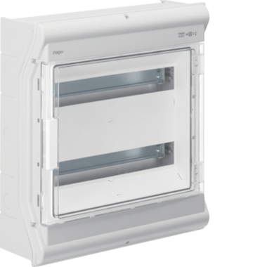 CAIXA HAGER VECTOR ESTANQUE IP55 2 FILAS 36M