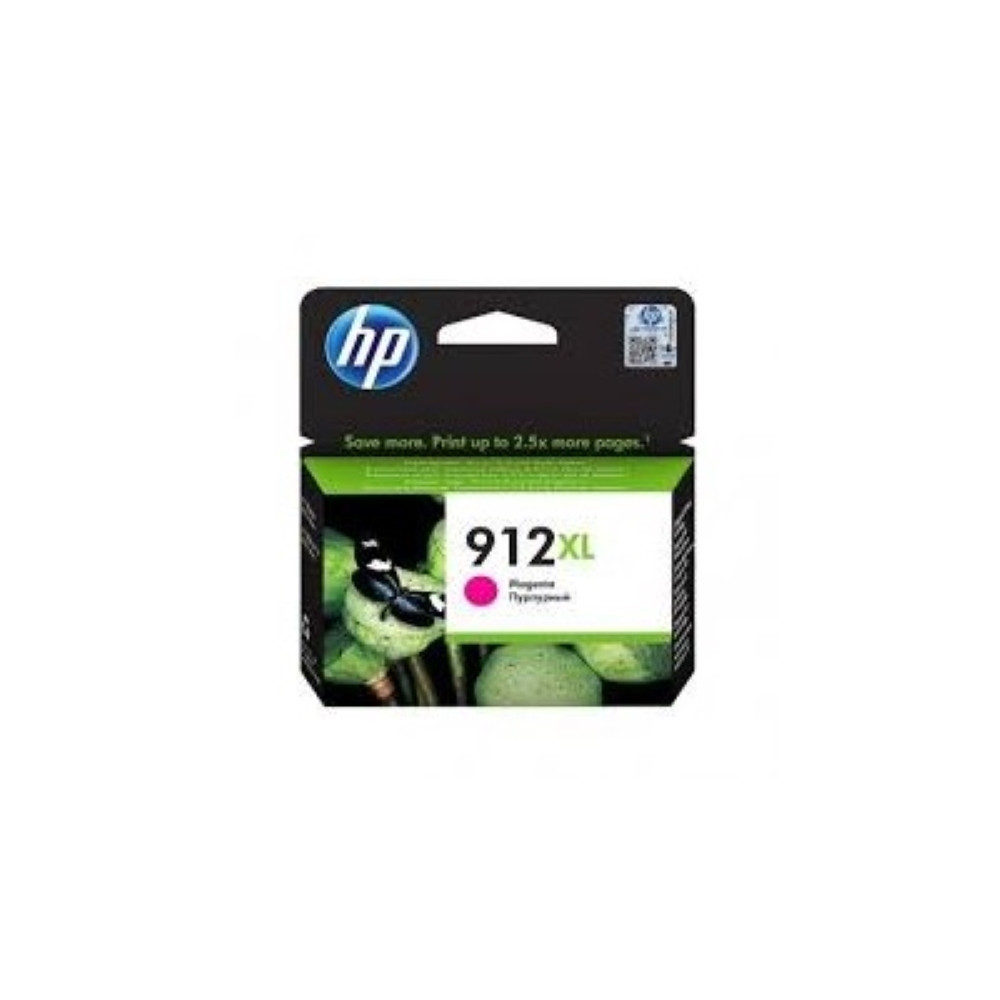 HP 912XL Magenta, 3YL82AE, Original 825 Page Cartridge, High Capacity, Compatible with OfficeJet Pro 8010 and 8020 Series Printers HP 912XL Magenta, 3YL82AE, Original 825 Page Cartridge, High Capacity, Compatible with OfficeJet Pro 8010 and 8020 Series Printers