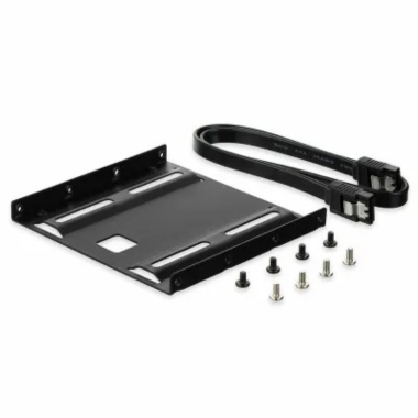 KIT MONTAGEM EWENT DE SSD/HDD 2.5 P/ 3.5 +CABO SATA+PARAFUSOS
