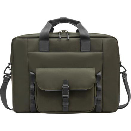 BOLSA HP 15.6 MODULAR CINZA VERDE