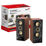COLUNAS GENIUS SP-HF800BT 20W 3 WAY BT MADEIRA
