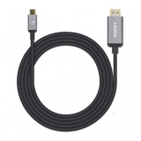 CABO USB-C 2MT (M) PARA HDMI (M) 4K MANHATTAN Gold-Plated