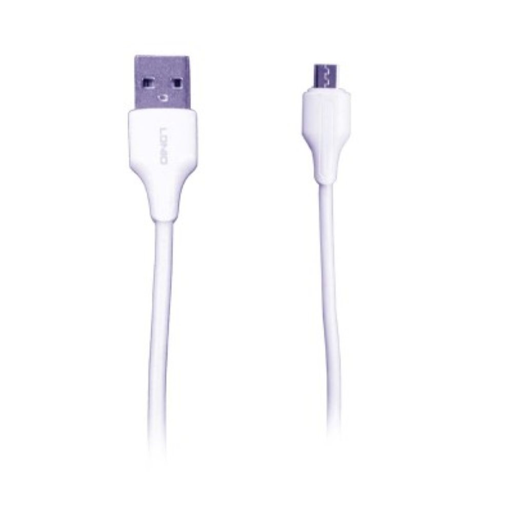 CABO LDNIO USB PARA MICRO-USB 3M BRANCO