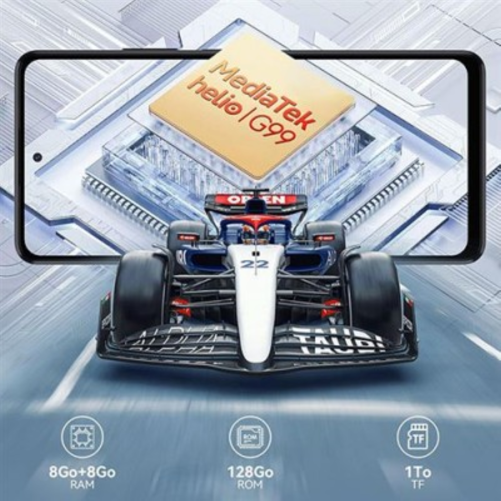 SMARTPHONE BLACKVIEW SHARK 8 8GB+128GB CINZENTO