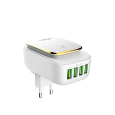 CARREGADOR LDNIO TOUCH LED 4USB USB-C