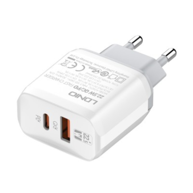 CARREGADOR LDNIO 22.5W USB-C PARA USB-C FAST CHARGER
